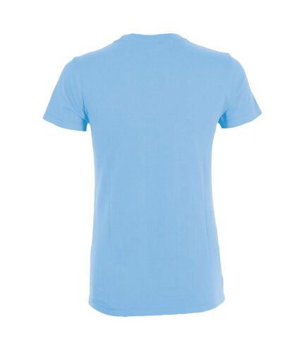 SOLS Womens/Ladies Regent Short Sleeve T-Shirt (Sky Blue) - UTPC2792