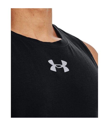 Mens Baseline Tank Top Black Under Armour