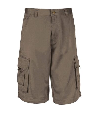 Kariban Mens Trekker Shorts (Light Olive) - UTRW735