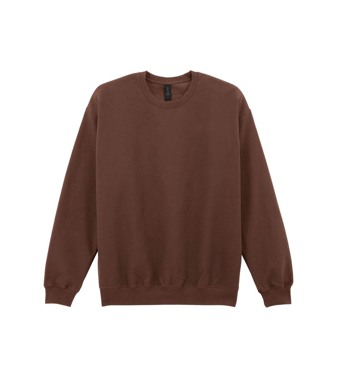 Unisex Adult Softstyle Fleece Midweight Pullover Cocoa Gildan-1