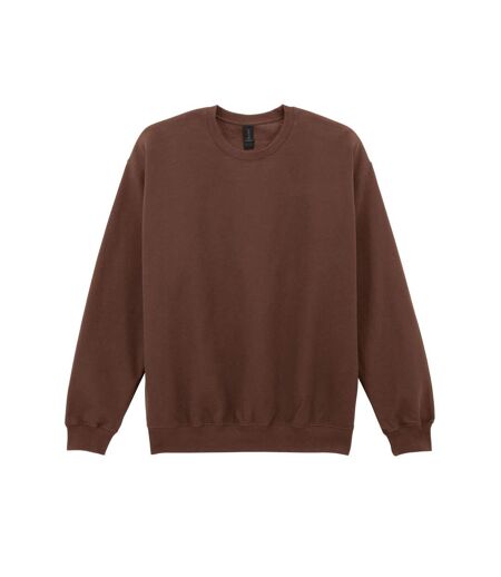 Unisex Adult Softstyle Fleece Midweight Pullover Cocoa Gildan