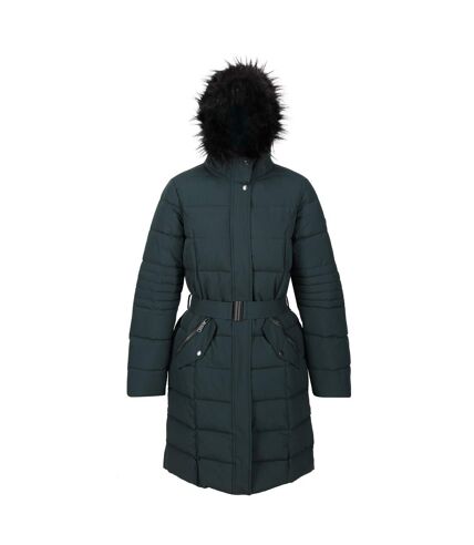 Regatta Womens/Ladies Decima Quilted Padded Jacket (Darkest Spruce) - UTRG9239