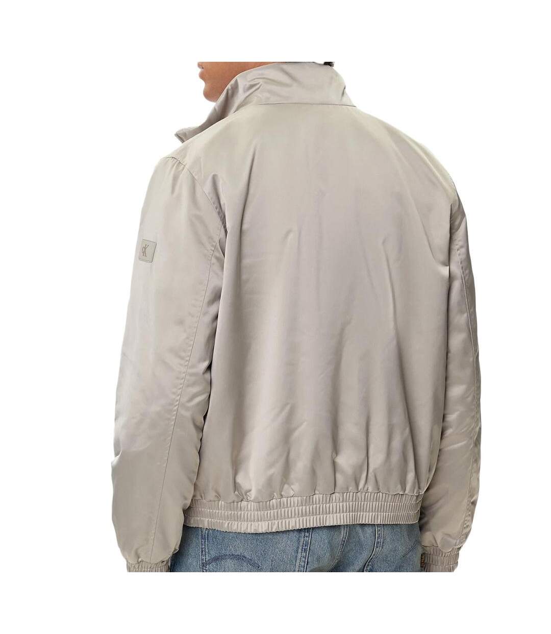 Veste beige homme calvin klein jeans padded-2