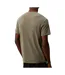 T-Shirt kaki homme calvin klein jeans waffle badge-2