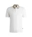 Mens Melange Regular Polo Shirt Natural Boss-2