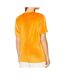 T-shirt en Velours Orange Femme Adidas H37840 - 34