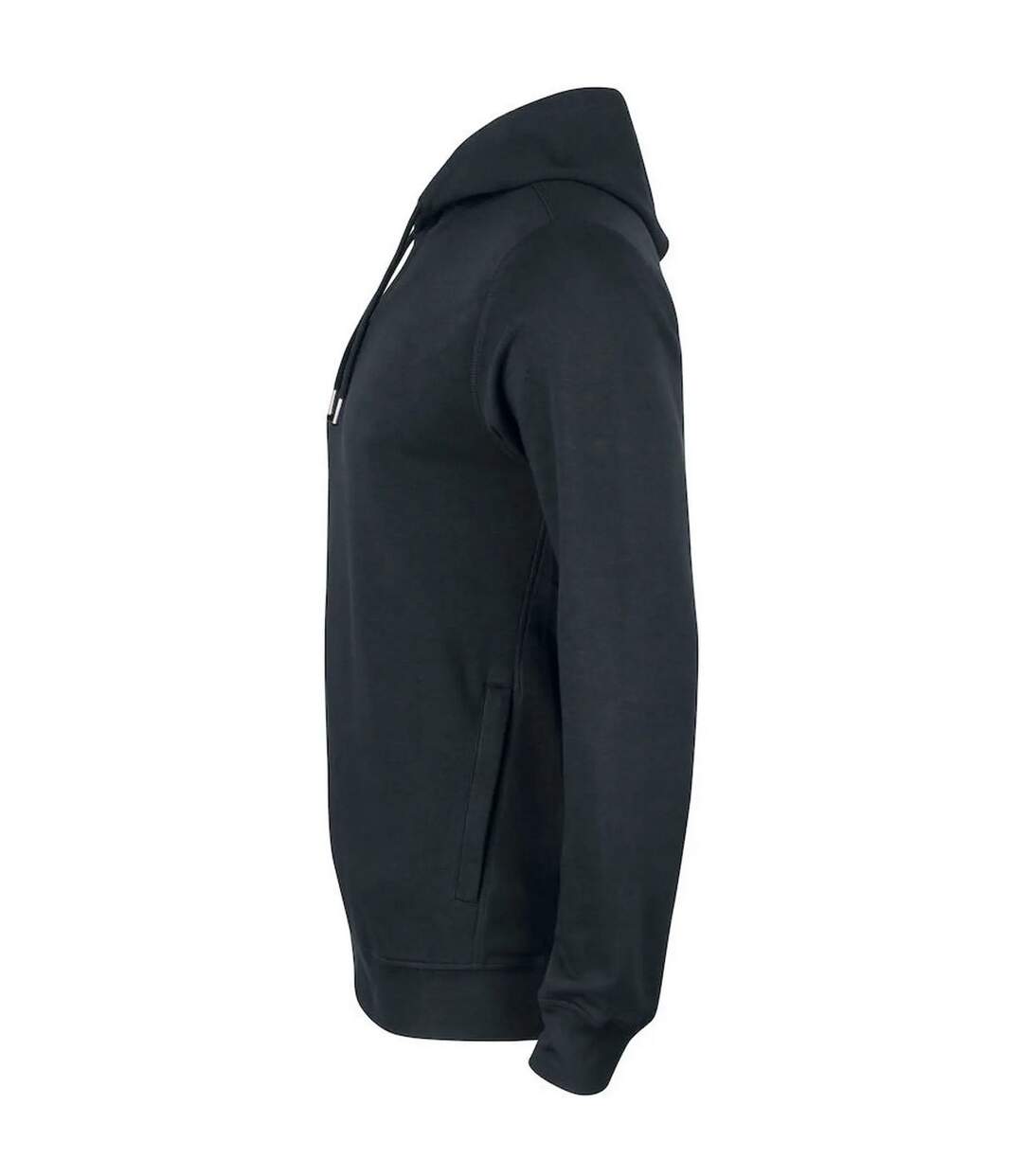 Sweat À Capuche Premium Homme Noir Clique-3
