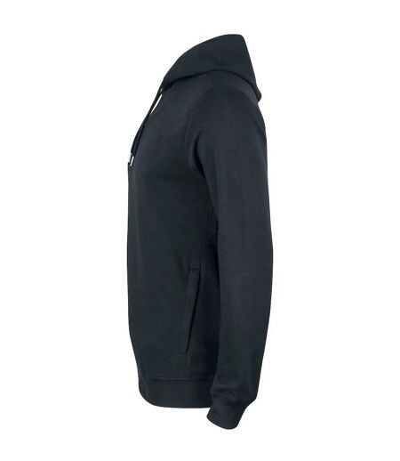 Sweat À Capuche Premium Homme Noir Clique