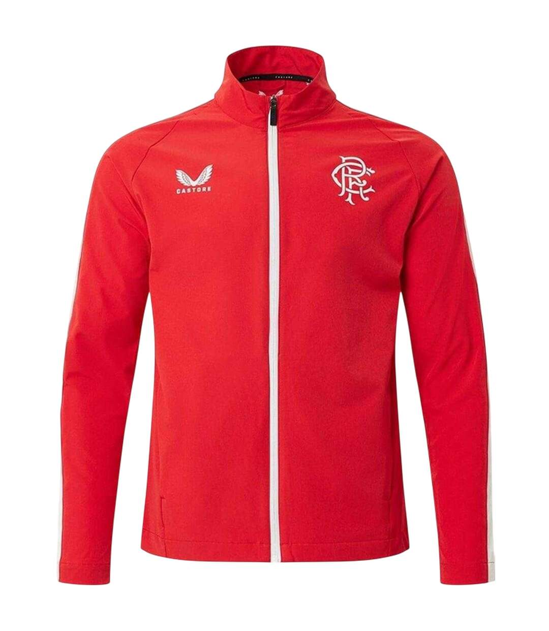 Veste De Survêtement Manches Longues Motif/style Rangers Fc Homme Rouge Castore-1