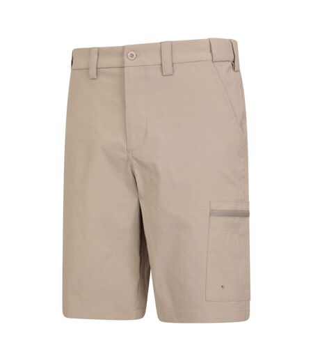 Mens Trek Cargo Shorts Dark Beige Mountain Warehouse