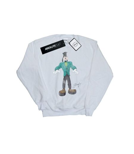 Disney - Sweat FRANKENSTEIN GOOFY - Femme (Blanc) - UTBI9061