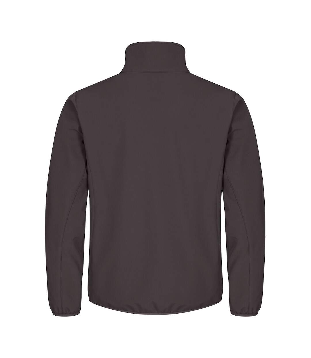 Mens classic soft shell jacket dark grey Clique-2