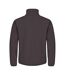 Mens classic soft shell jacket dark grey Clique-2
