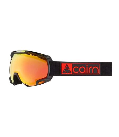 Masque de ski cairn noir/orange mixte cairn mercury spx evolight