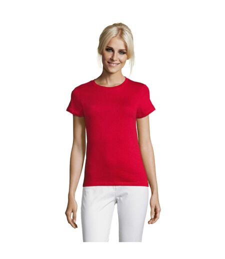 T-shirt Regent Femme Rouge SOLS