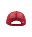 Atlantis Rapper 5 Panel Trucker Cap (White/Red/Royal) - UTAB207-2