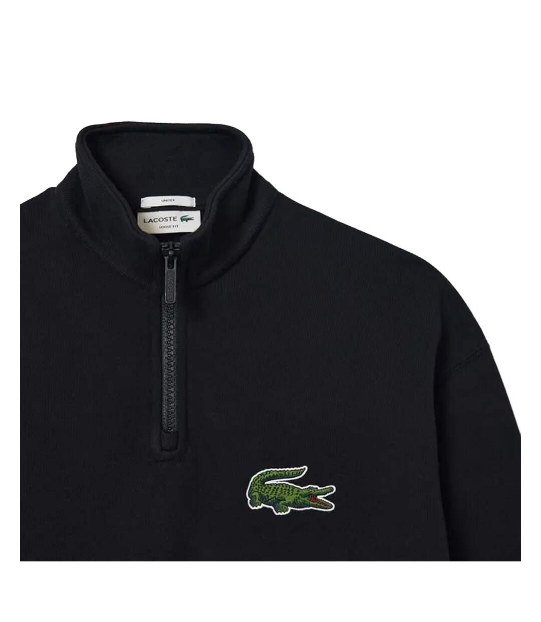 Sweat adulte noir Lacoste-3