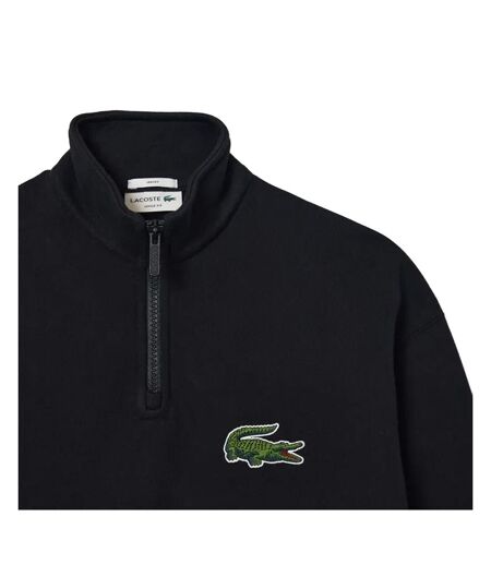 Sweat adulte noir Lacoste