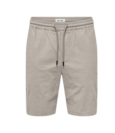 Short beige homme only & sons capri - l