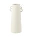 Vase Conique avec Anses Russel 44cm Blanc-1