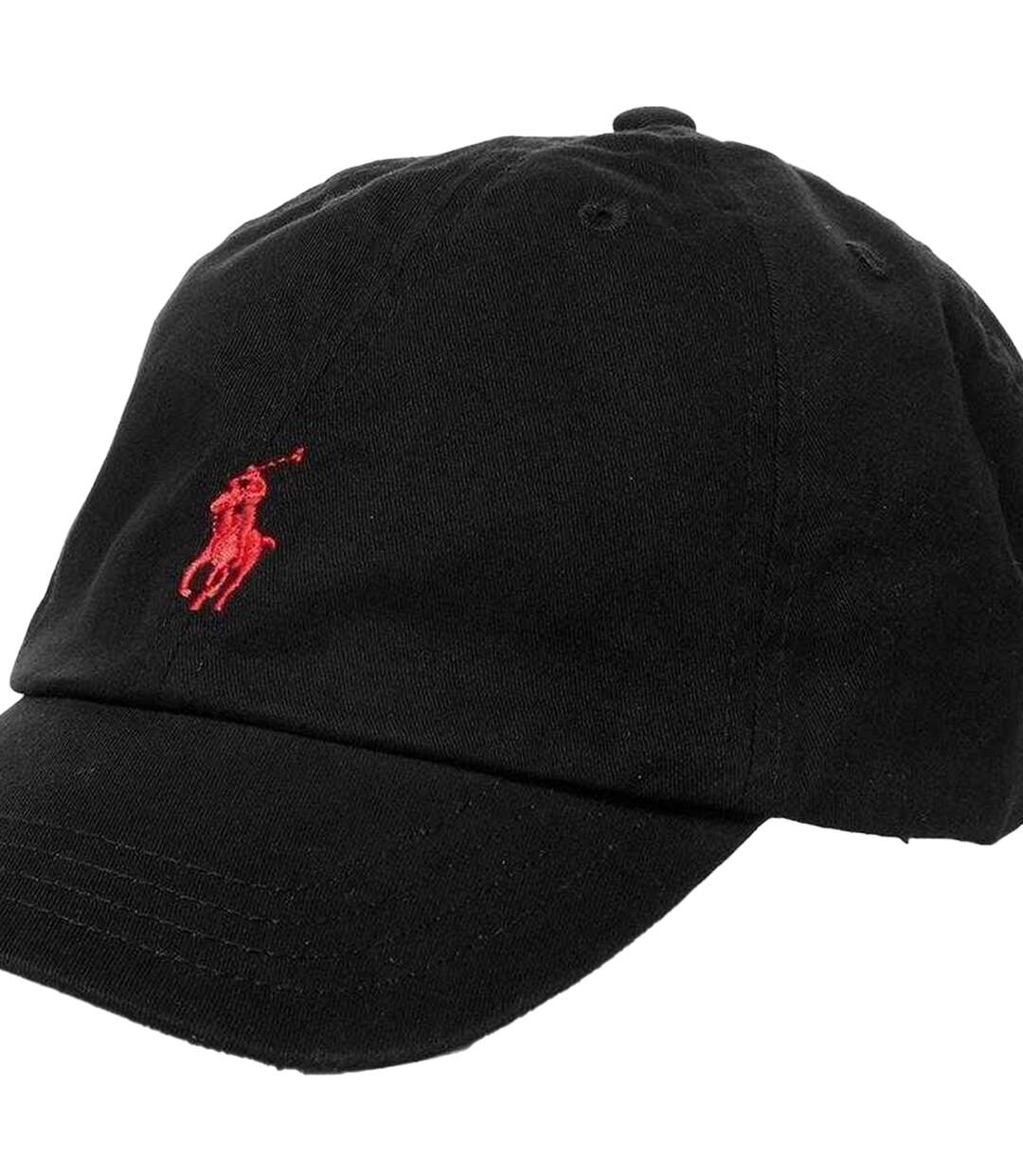 Casquette De Baseball Motif/style Logo Noir Ralph Lauren-4