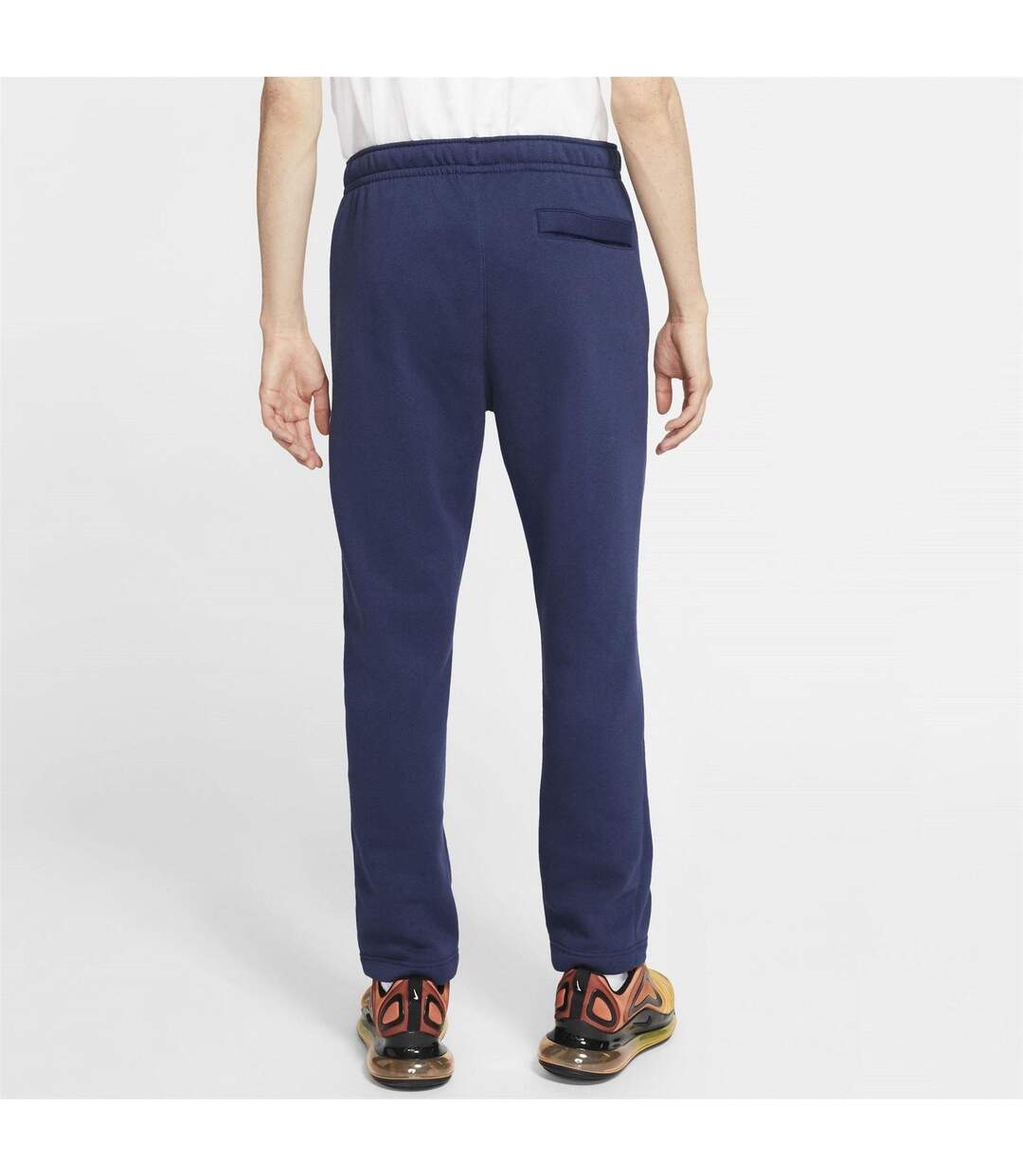 Mens Club Embroidered Logo Joggers Navy Nike-4