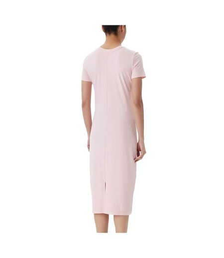 Robe rose femme tommy hilfiger rib bodycon - s