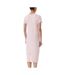 Robe rose femme tommy hilfiger rib bodycon - s-2