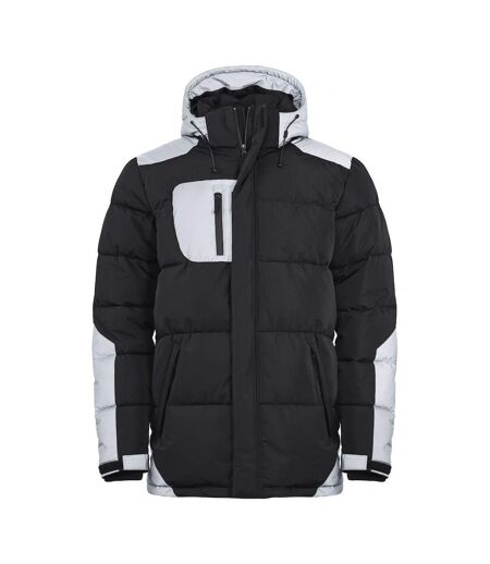 Unisex Adult Dumas Jacket Black White Clique