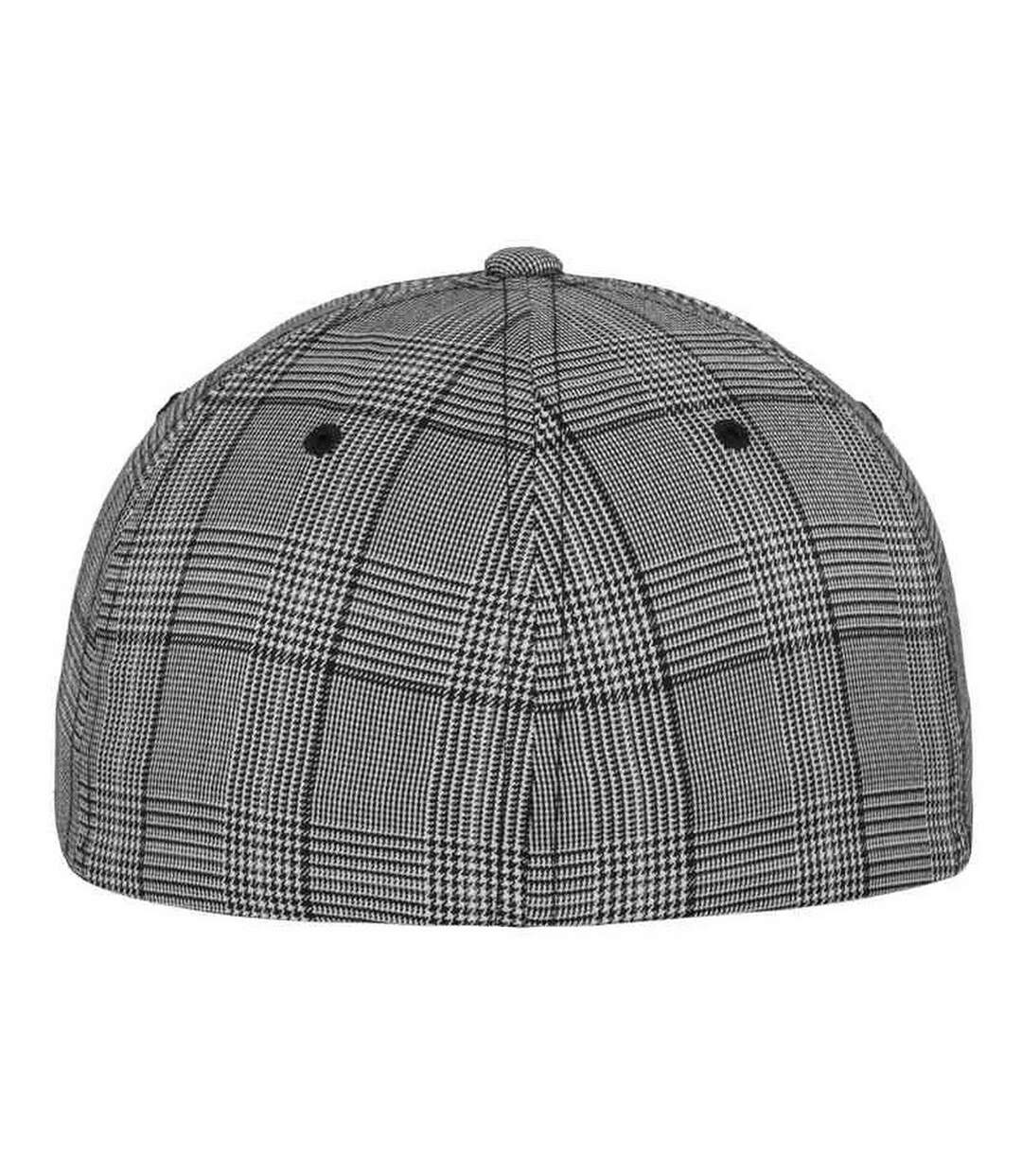 Casquette De Baseball Noir Blanc Flexfit-2