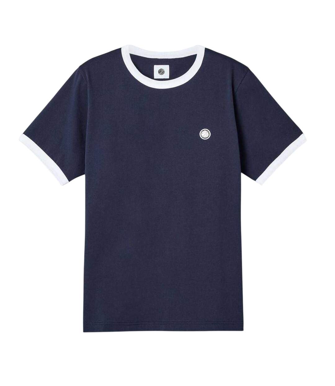 T-shirt Motif/style Ringer Homme Bleu Marine Pretty Green-2