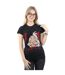 Disney - T-shirt CRUELLA DE VIL CROPPED HEAD - Femme (Noir) - UTBI14743-2