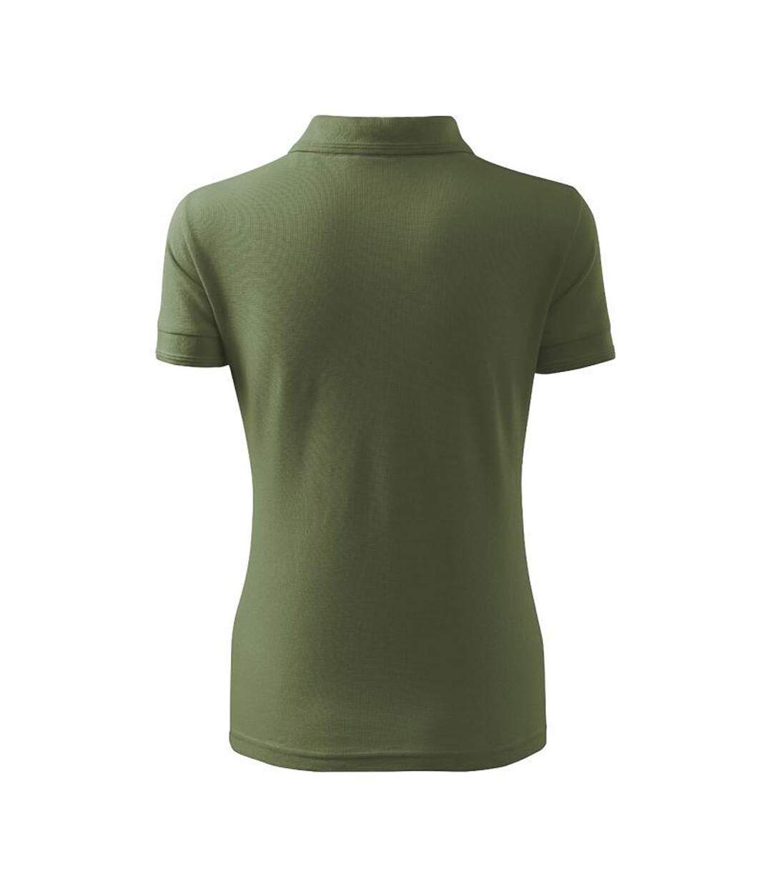 Polo Femme Vert Kaki Malfini-2