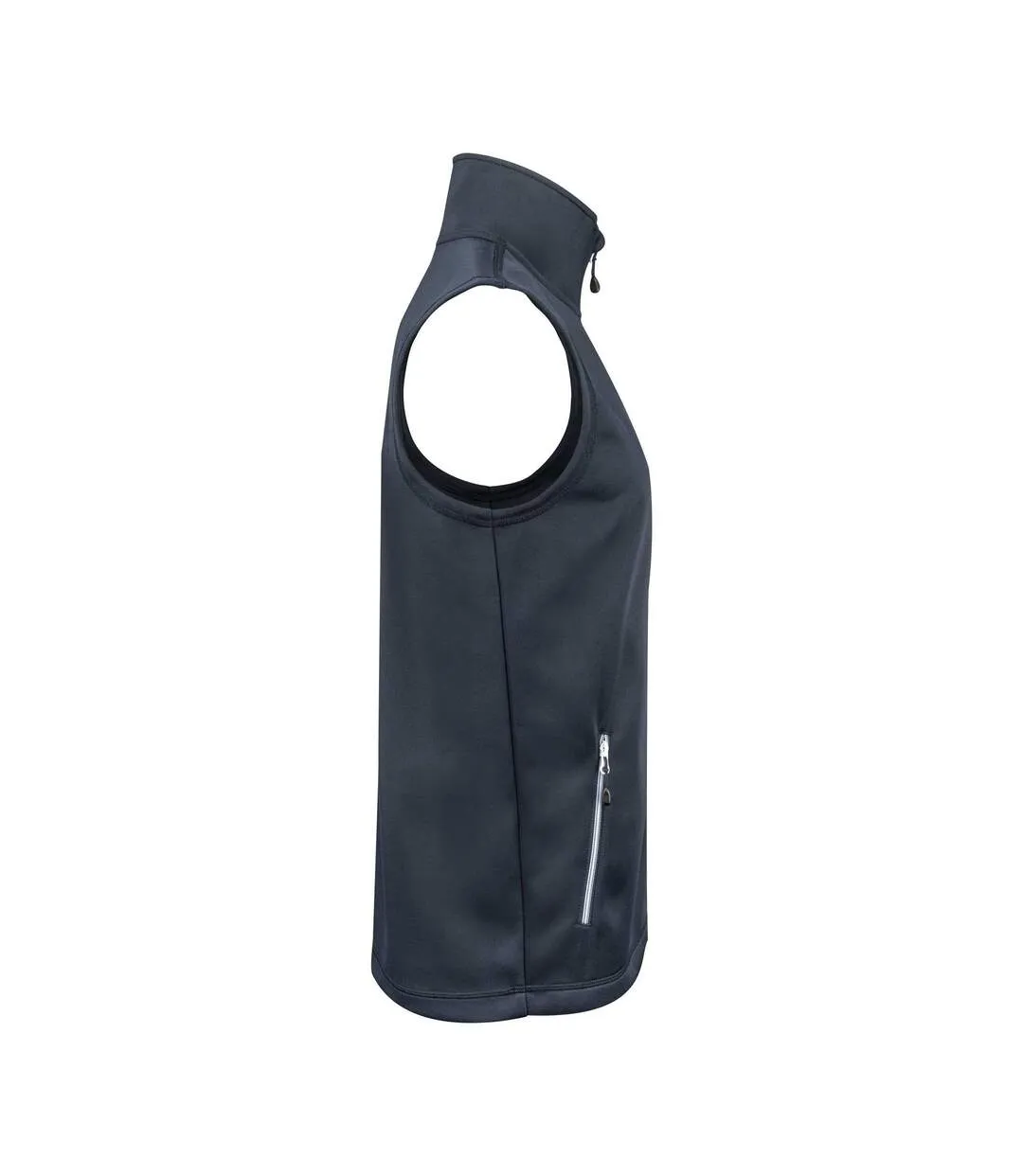 Mens Powerslide Gilet Navy Printer-3