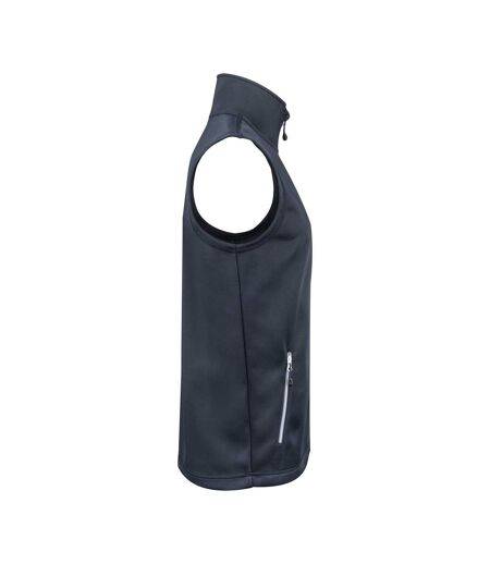 Mens Powerslide Gilet Navy Printer