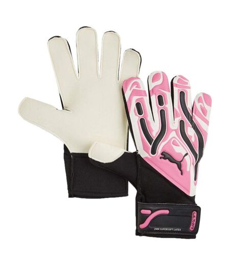 Gants De Gardien De But Ultra Play Rc Adulte Blanc Noir Rose Puma