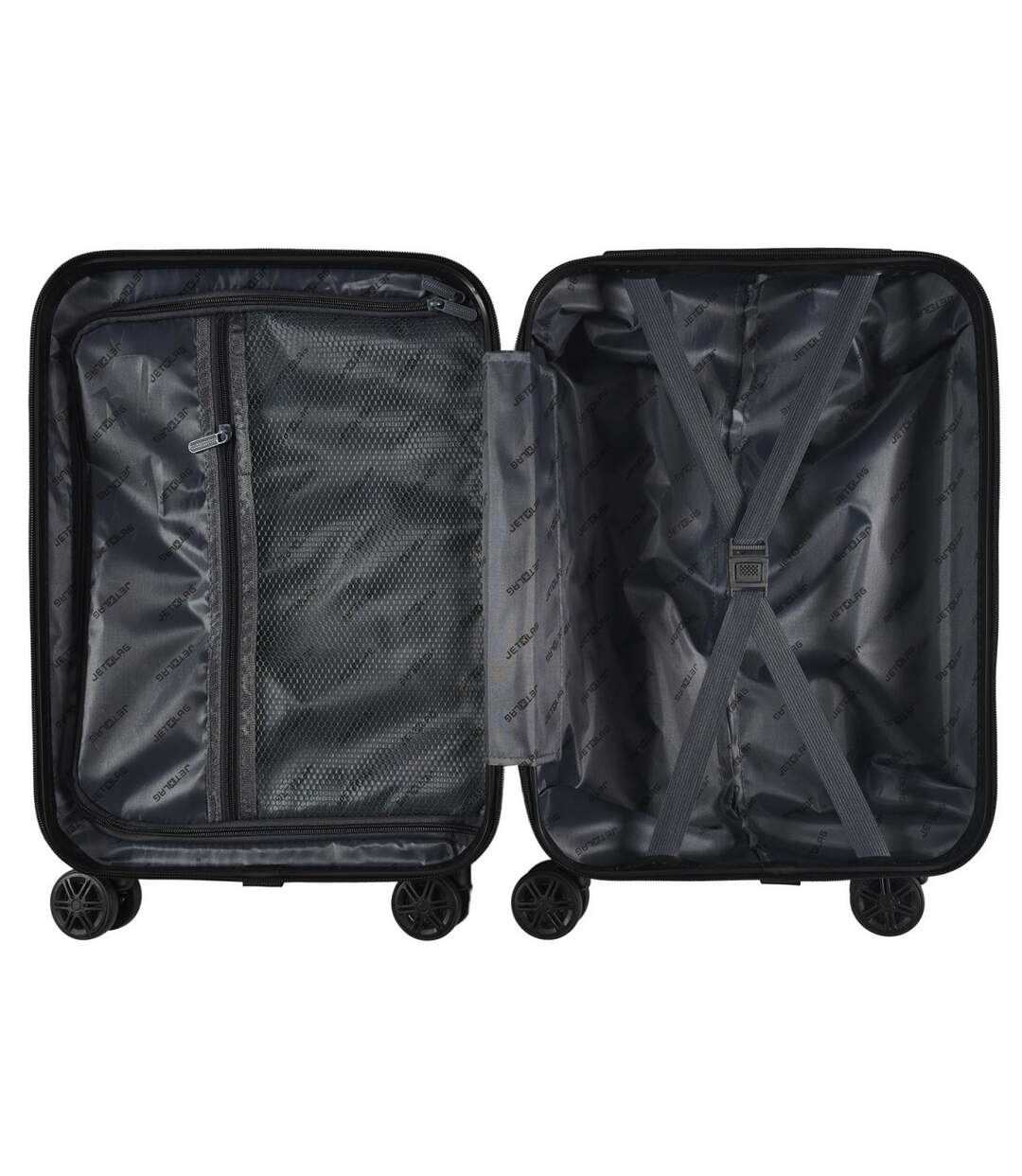 Valise Cabine à Roulettes Ananas 33L Blanche-4