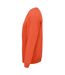 SOLS Unisex Adult Space Organic Raglan Sweatshirt (Burnt Orange)