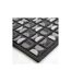 Tapis d'Entrée Déco Retroblack 45x75cm Noir-2