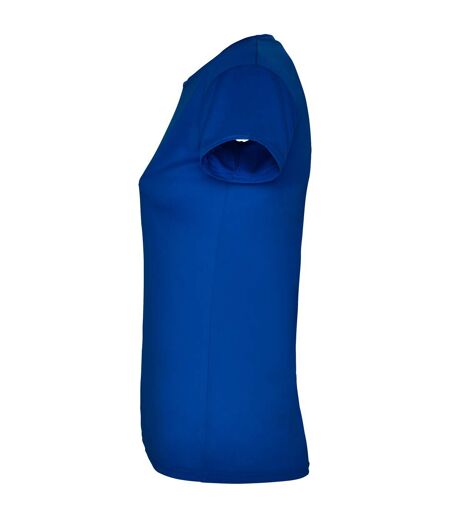 T-shirt Montecarlo Femme Bleu Roi Roly Sport