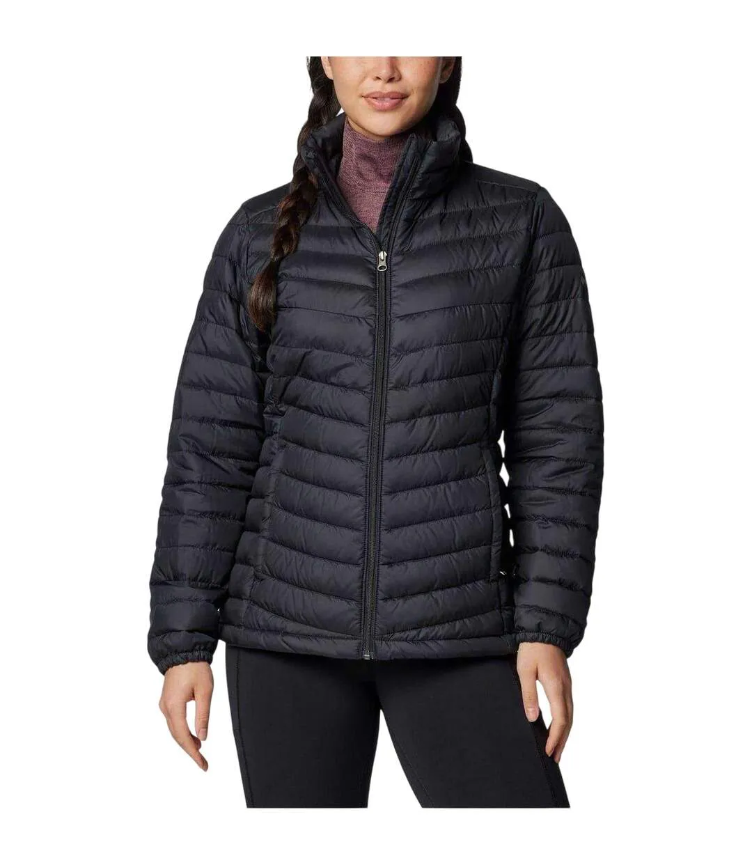 Doudoune Chestnut Femme Noir Columbia-1