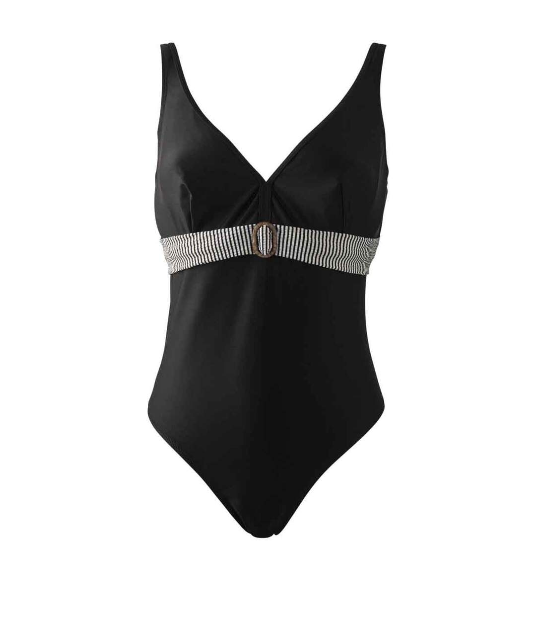 Maillot une pièce noir BUZIOS-1