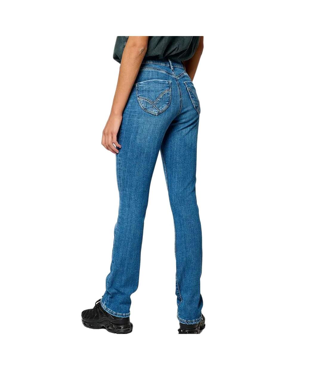 Jean slim bleu femme kaporal bayah-2