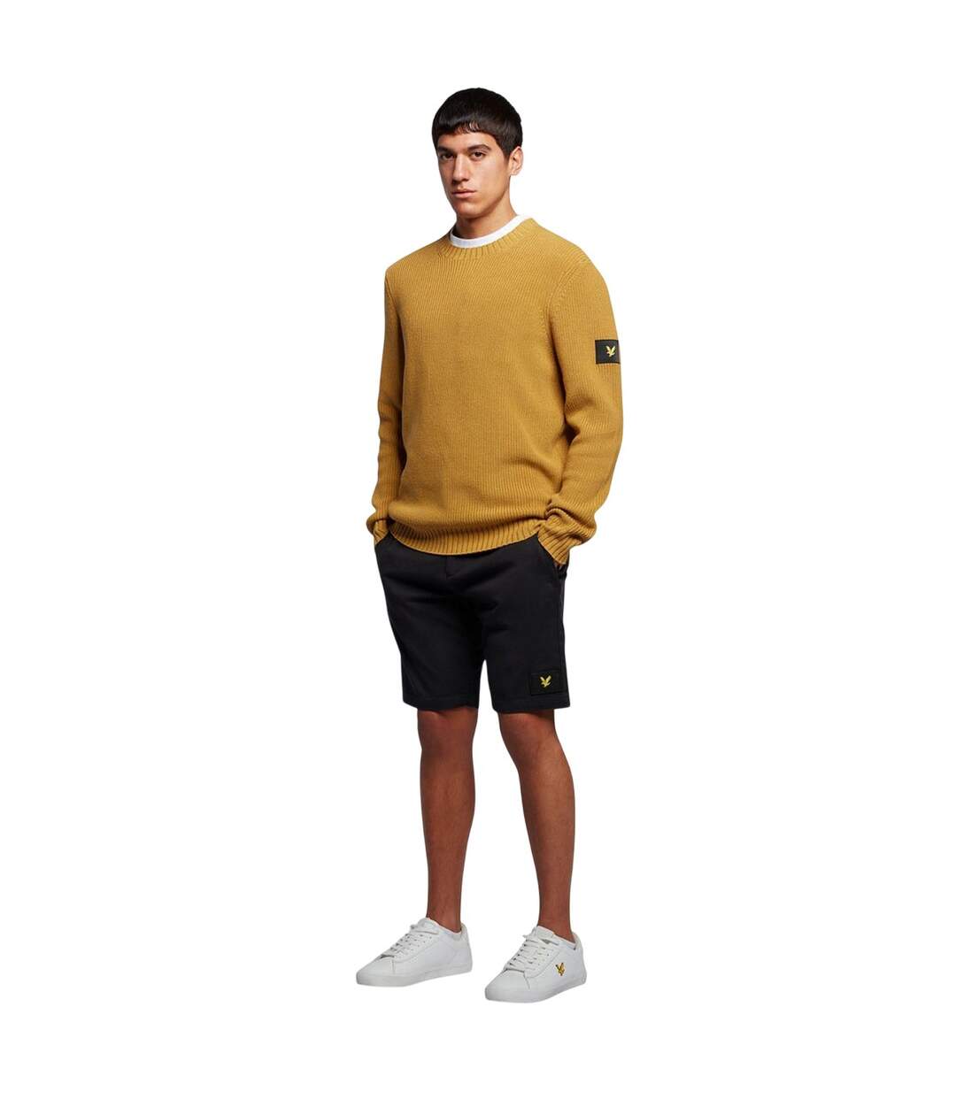 Short À Poches Homme Bleu Marine Lyle & Scott-1