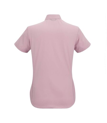 Chemisier Manches Courtes Voyage Femme Lilas Poudré Uni Regatta