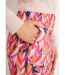 Pantalon large taille élastiquée feuillage-5