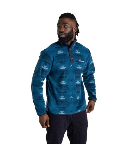 Mens dewlish insulated overhead fleece top blue navy Craghoppers