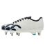 Mens Stampede Groundbreak Pro Soft Ground Rugby Boots White Canterbury-3