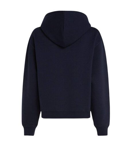 Veste À Capuche Motif/style Logo Desert Sky Femme Bleu Marine Tommy Hilfiger