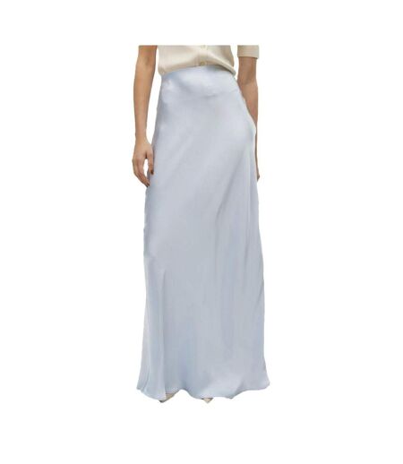 Jupe longue taille haute bleu vero moda beatrice